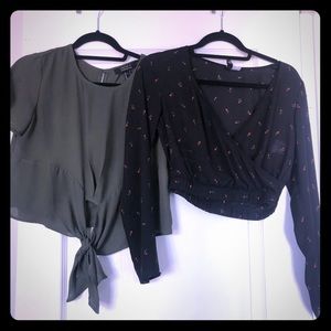 Two crop tops for the price of one.